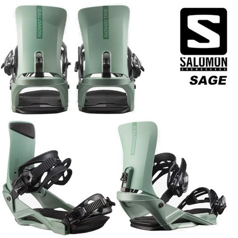 2023년 가성비 최고 살로몬보드 - 살로몬 살로몬 스노보드 바인딩 리듬 22-23 모델, 세이지