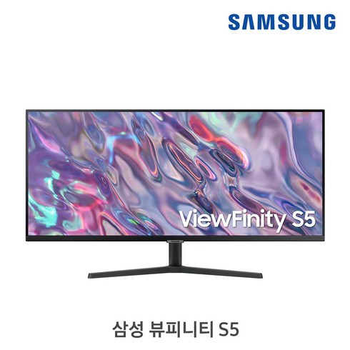 삼성전자 S34C500 86.4cm 울트라와이드 광시야각 100Hz 5ms LED 눈이편한 사무용 가정용 컴퓨터 모니터