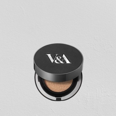 V&A 롱 웨어 쿠션 파운데이션 래디언트 본품 15g SPF50+PA++++ 새미글로우, 01 페어 아이보리 본품 15g