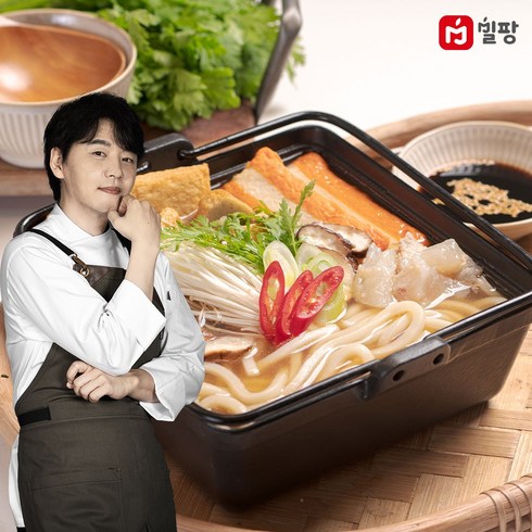 [밀팡] 쿡킹 김승수의 스지어묵전골 2~3인분 (910g), 1개, 910g