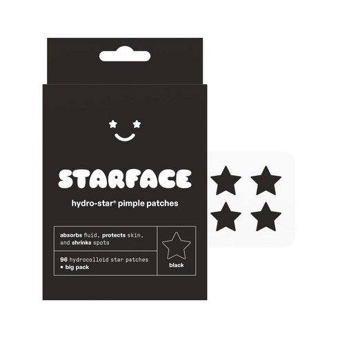 스타페이스 - Starface 스타페이스 하이드로스타 여드름 패치 블랙, 1개, 96개입