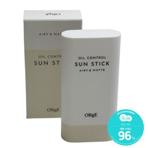 Obge 오일 컨트롤 유수분 발란스 선스틱, 1개, 18g