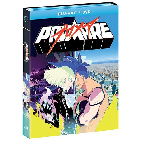 프로메어 Promare 블루레이 (영어) 액션 어드벤처 애니메이션 가족