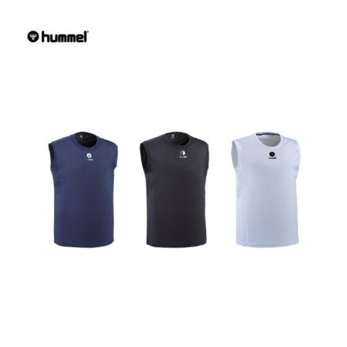 2023년 가성비 최고 22-23vist스키 - 험멜 민소매 HM-620 블랙 화이트 네이비 실용성 기능성티 나시 이너웨어