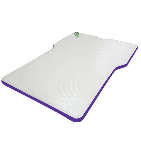 2023년 가성비 최고 에어박스에어매트 - 에어박스 차량용 에어매트 9/11인용 10cm, 올뉴카니발, 회색 + 보라색