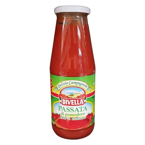 디벨라 토마토 퓨레 680g 파스타 피자 스프 소스, 6개