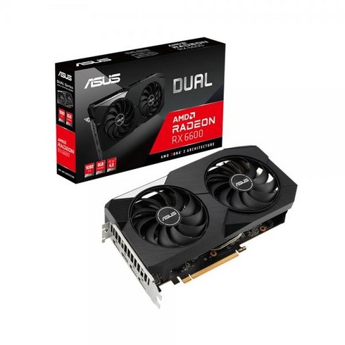 rx6600 - [ASUS] Radeon™ RX 6600 DUAL 8G D6 8GB 대원CTS