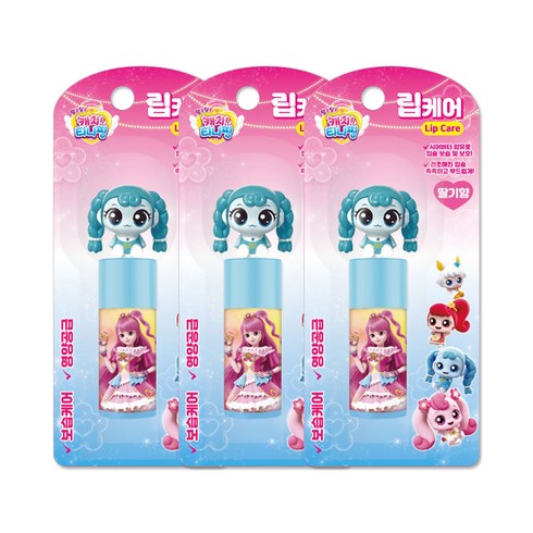 캐치티니핑 립케어 3.8g 꾸래핑, 3개