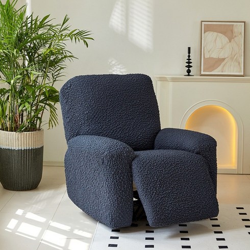 레이지보이 리클라이너 커버 소파 쇼파 천갈이 리폼, 4인용 세트, D, 1개