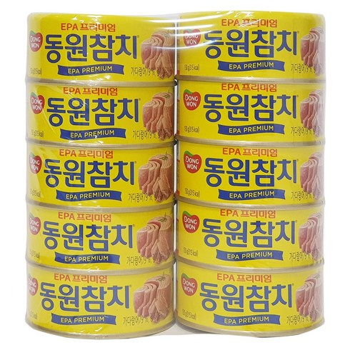 동원 EPA 이피에이 프리미엄 동원참치 150g x10캔, 10개