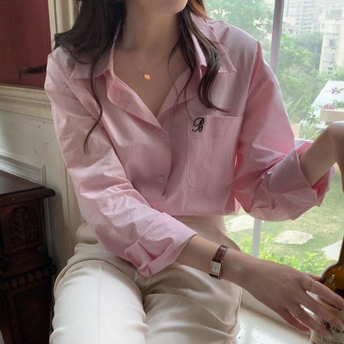 [1015마켓]아르 로고 셔츠