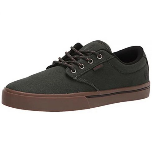 Etnies 남성용 Jameson 2 에코 스케이트 슈즈 브라운/검/골드.