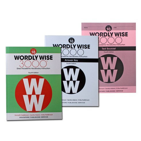 워들리와이즈 Wordly Wise 3000 10 SET (SB+답지+테스트) 3종, Grade 10 (SB+답지+테스트)3종