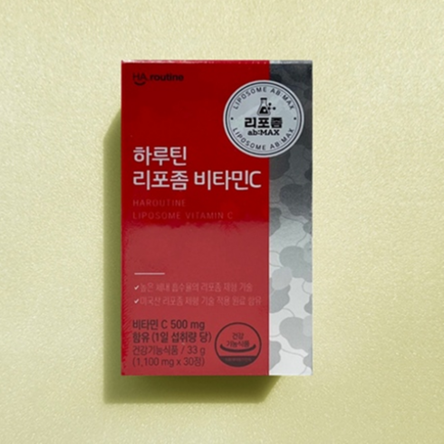 하루틴 리포좀 비타민C 1100mg, 60정, 1개