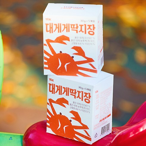 영덕농수산 게딱지장 대게게딱지장 게내장, 150g, 2박스