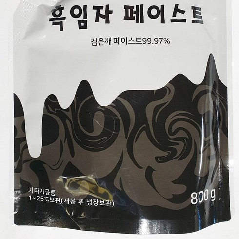 흑임자 페이스트 선인 800g 업소 식당용 업소용 식당, 1개
