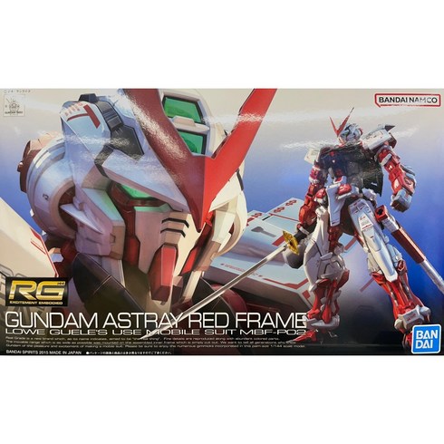 건담rg - 건담 RG19 GUNDAM ASTRAY RED FRAME 200634, 1개