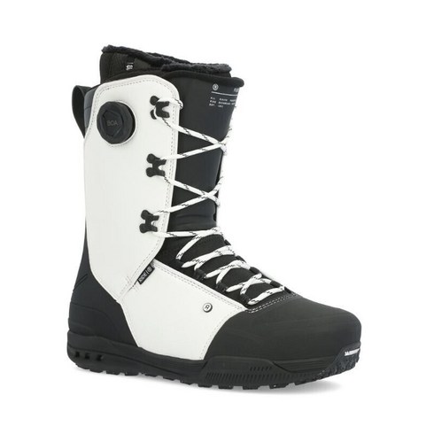 라이드 부츠 스노우보드 2024 NIB 남성 Ride Fuse Snowboard Boots $380 11 milk white IN2GRATED TPU toe cap