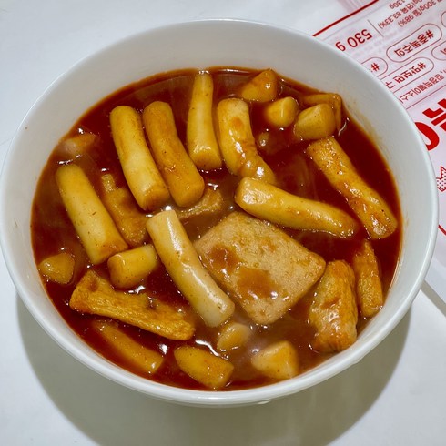 킹정 떡볶이 밀키트 밀떡, 보통 맛, 1개, 530g