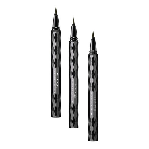 Kate Tokyo Super Sharp Liner 케이트 도쿄 슈퍼 샤프 라이너 리퀴드 아이라이너 EX 3.0 BR-2 0.6ml 3팩