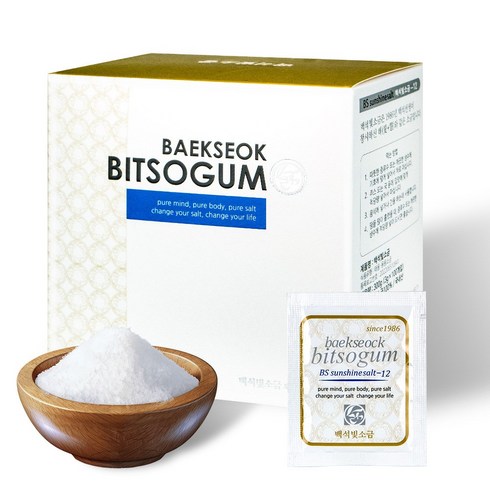 백석빛소금 용융소금 12시간(3gx100포), 300g, 1개