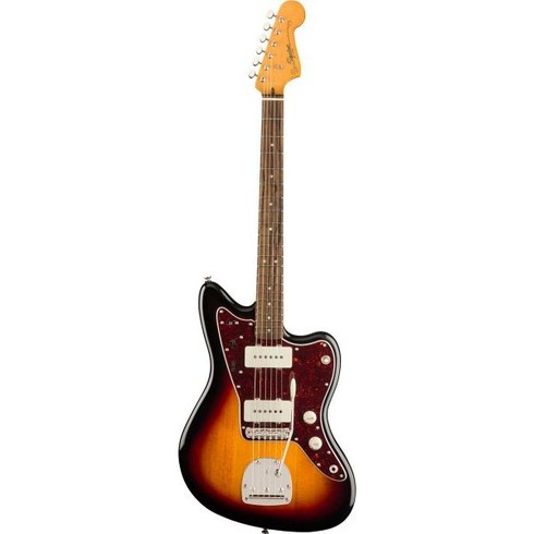 재즈마스터 - Squier Classic Vibe 60s 재즈마스터 일렉트릭 기타 2년 보증 Sonic Blue Laurel 핑거보드, 3-Color Sunburst, 3-Color Sunburst, 3-Color Sunburst, 3-Color Sunburst