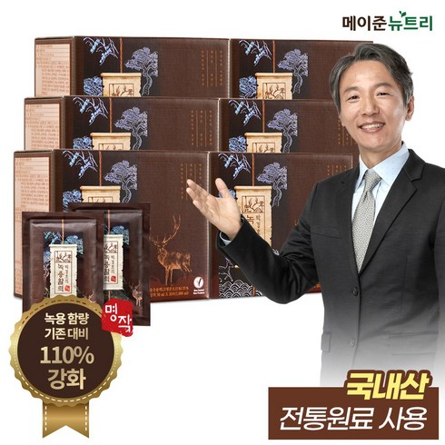 메이준뉴트리 박경호의 녹용활력 명작 50ml, 1L, 6개