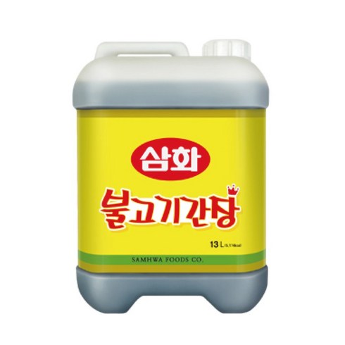 삼화식품 불고기간장 1개, 2개, 13L