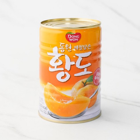 황도/과일 - [메가마트]동원 황도 슬라이스 400g, 1개