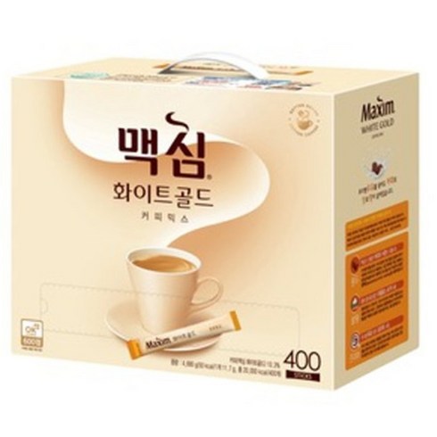 맥심 화이트골드 400T 박스, 1박스, 180개입