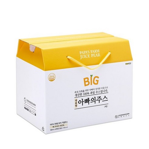 아빠의주스 배즙, 180ml, 60개