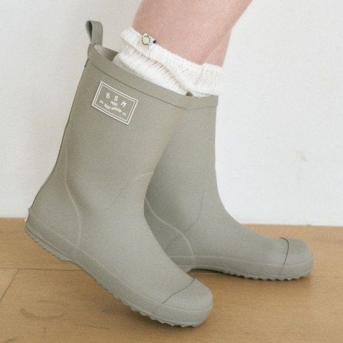 벤시몽 24SS BSM RAIN BOOTS MID - DOLPHIN GREY