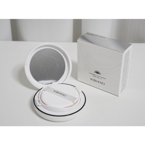 [본사정품] 비디비치 유브이 에센스 선 쿠션 13g SPF 50+ PA++++ 자외선 차단제 햇빛 차단 미백 저자극 수분 보습 데일리 화장품 베이스 메이크업 민감 피부, 1개