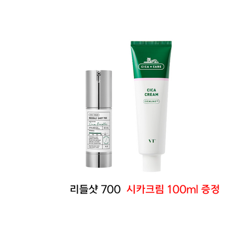 브이티 VT리들샷700 에센스 30ml + 시카크림 100ml