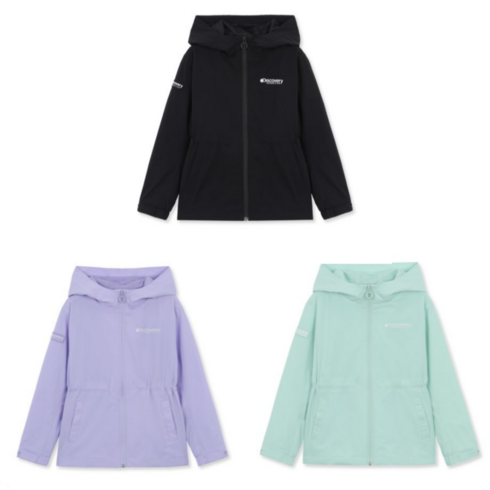 (매장정품) 디스커버리 키즈 바람막이 여아 봄점퍼 경량 잠바 3종