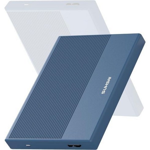 외장하드100GB - SUHSAI 외장 하드 드라이브 100GB USB 3.0 휴대용 디스크 스토리지 메모리 확장 HDD 노트북 MacBook 및 데스크탑용 드라이브네이비 블루, 320GB, USB 3.0_Navy Blue