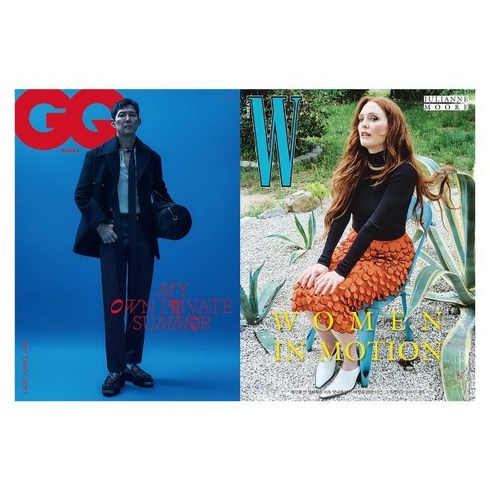 wkorea - GQ 지큐 코리아 + W 더블유 코리아 (월간) : 7월 합본세트 [2024], 두산매거진, 두산매거진편집부