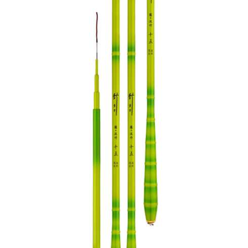 죽림 초경량 슬림 민물낚시대 민물대 붕어 잉어 중국 대나무 낚시대, 3.6M(2)