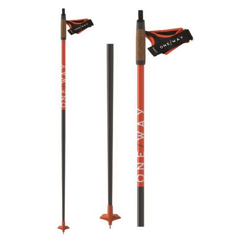 원웨이 스키폴 ONEWAY STORM JR 폴 OZ46221 크로스컨트리 스키 주니어용 스톡 어린이 키즈 일본 정품, 130cm