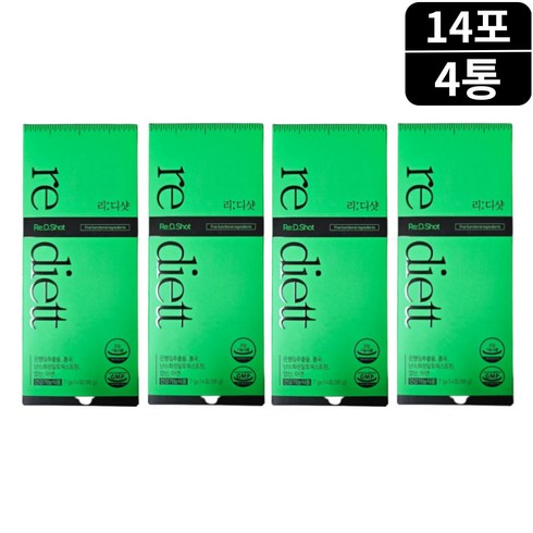 리디샷 홍국 모나콜린k 플라보놀배당체 14포 4박스 8주분, 4개, 98g