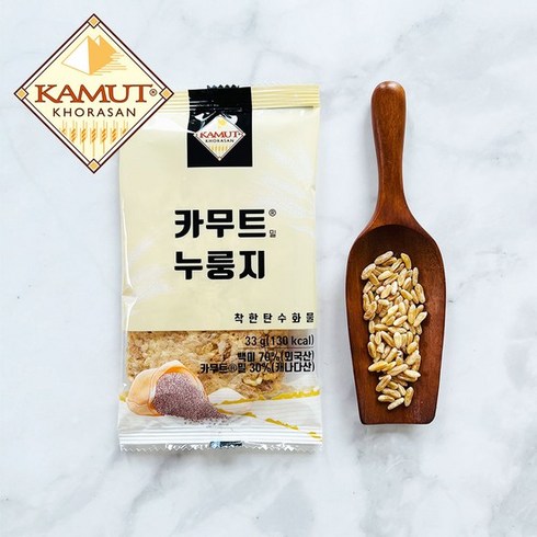 [KAMUT] 카무트 누룽지 1팩(33g x 10봉), 없음