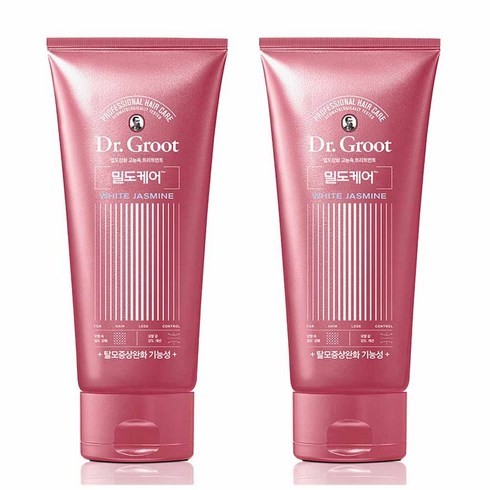 닥터그루트밀도케어 - 닥터그루트 밀도케어 탈모증상완화 트리트먼트 자스민향, 300ml, 2개