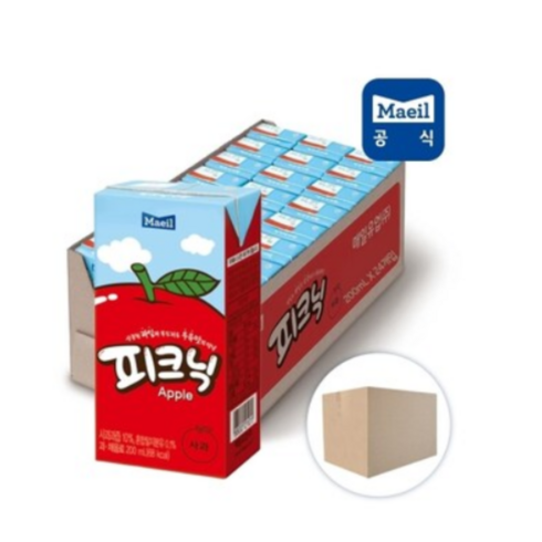 피크닉 사과 200ml X 24개, 본상품선택