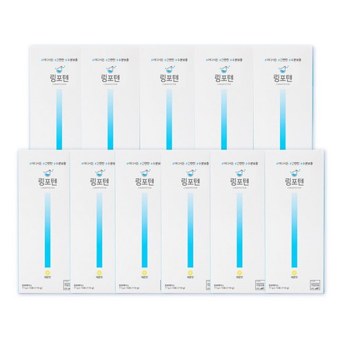 링티 - 링포텐 수분충전 레몬맛, 110g, 11개