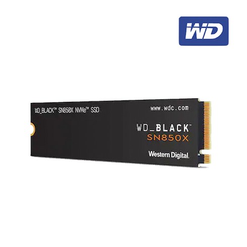 WD BLACK SN850X 2TB M.2 NVMe SSD (GEN4/PS5 호환)