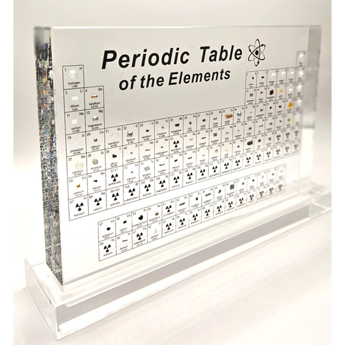 원소주기율표표본 - 실물 원소주기율표 아크릴, 1개