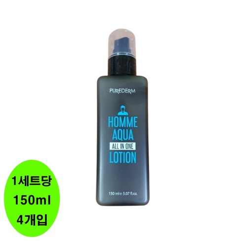 퓨어덤 남성용 올인원 로션, 600ml, 3세트