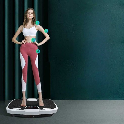 가정용 슬림 바디 슬리머 파워 플레이트 운동기 음파, (실버모델) 150단의 강력한 파워와 빠른 체지방 감량