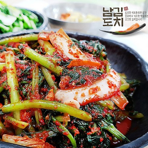 남도김치 국산 열무김치 2kg, 1개