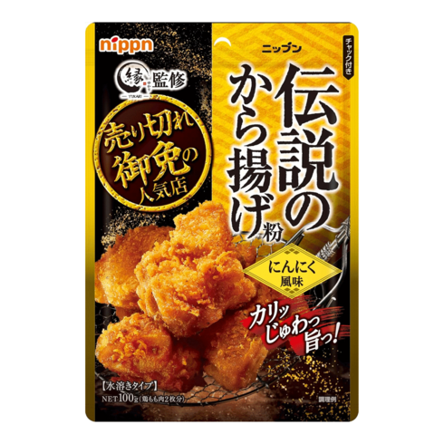 오마이 전설의 가라아게 카라아게 마늘맛 튀김가루 100g, 단품